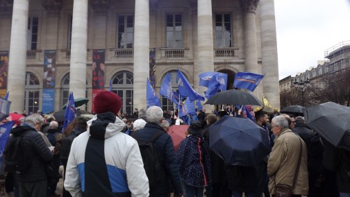 31 janvier 2026 Bordeaux. Appel de soutien aux forces de Police