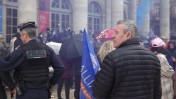 31 janvier 2026 Bordeaux. Appel de soutien aux forces de Police